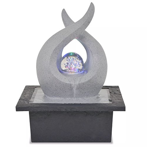 Tidyard Zimmerbrunnen Zierbrunnen Dekobrunnen mit LED-Beleuchtung Polyresin Dekorative Tischbrunnen 21,5 x 19 x 28 cm Tidyard Zimmerbrunnen Zierbrunnen Dekobrunnen mit LED-Beleuchtung Polyresin Dekorative Tischbrunnen 21,5 x 19 x 28 cm von Tidyard