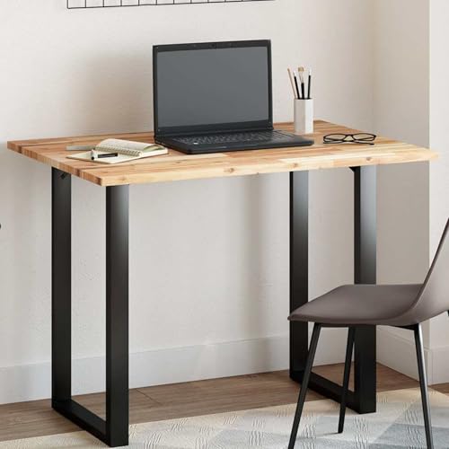 Tischplatte Rechteckig 120x70x2 cm Massivholz Akazie, Massivholzplatte Ersatztischplatte für Heimwerker Arbeitsplatten Tische Fensterbretter4008762 von Tidyard