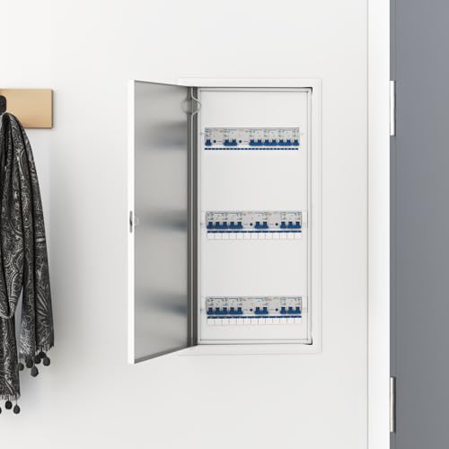 Zugangstür Weiß 30 x 60 cm Stahl, Revisionsklappe Leichte Wartungstür für Wand Deckenintegration Innenbereiche wie Küche Bad Büro Zugangstür Weiß 30 x 60 cm Stahl, Revisionsklappe Leichte Wartungstür für Wand Deckenintegration Innenbereiche wie Küche Bad Büro von Tidyard