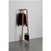 Die Tb.13 - Coat Stand Garderobe Kleiderstander Garderobenständer Flur Möbel Holz Design Eiche Oak von TidyboyBerlin