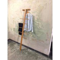 Neu April 2024 - Tb.8 Kleiderleiter Clothes Ladder Holzleiter Handtuchhalter Stummer Diener Geschenke Für Ihn Kleiderständer von TidyboyBerlin