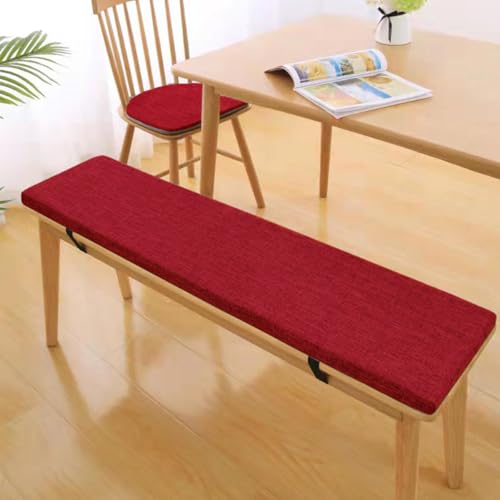 Bankauflage Stuhlkissen, Sitzkissen für Bank, Waschbare Bankkissen Sitzauflage, Abnehmbarem Bankpolster Auflage für Gartenbank Schaukel, Terrasse, Esstisch, 100×40×5cm Bankauflage Stuhlkissen, Sitzkissen für Bank, Waschbare Bankkissen Sitzauflage, Abnehmbarem Bankpolster Auflage für Gartenbank Schaukel, Terrasse, Esstisch, 100×40×5cm von Tielag