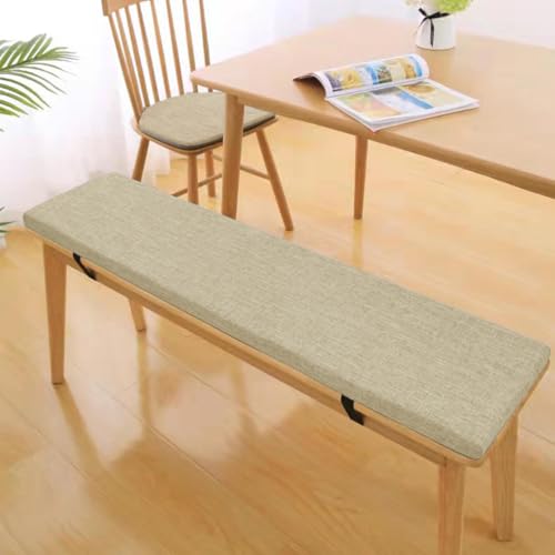 Bankauflage Stuhlkissen, Sitzkissen für Bank, Waschbare Bankkissen Sitzauflage, Abnehmbarem Bankpolster Auflage für Gartenbank Schaukel, Terrasse, Esstisch, 80×35×5cm Bankauflage Stuhlkissen, Sitzkissen für Bank, Waschbare Bankkissen Sitzauflage, Abnehmbarem Bankpolster Auflage für Gartenbank Schaukel, Terrasse, Esstisch, 80×35×5cm von Tielag