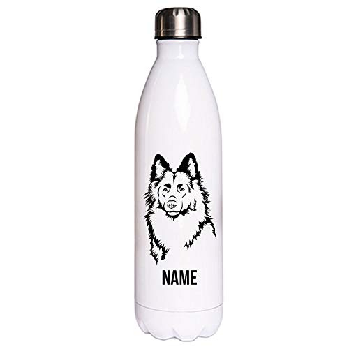 Altdeutscher Schäferhund Hundemotiv Edelstahl Thermosflasche 750 ml mit Wunschnamen oder Text personalisiert Altdeutscher Schäferhund Hundemotiv Edelstahl Thermosflasche 750 ml mit Wunschnamen oder Text personalisiert von Tierisch-tolle Geschenke