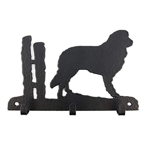 Tierisch-tolle Geschenke Hovawart Leinengarderobe - Schlüsselbrett - Garderobe mit Hundemotiv von Tierisch-tolle Geschenke