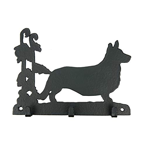 Tierisch-tolle Geschenke Welsh Corgi Cardigan Leinengarderobe - Schlüsselbrett - Garderobe mit Hundemotiv von Tierisch-tolle Geschenke