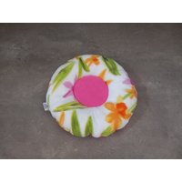 Donut-Kissen Frühlingsblumen Für Meerschweinchen von TierischeKuschelwelt