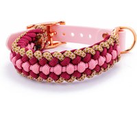 Tierluxe Hundehalsband Foxy Pink Handgemacht Paracord Biothane Tierluxe Hundehalsband Foxy Pink Handgemacht Paracord Biothane von TierluxeDE