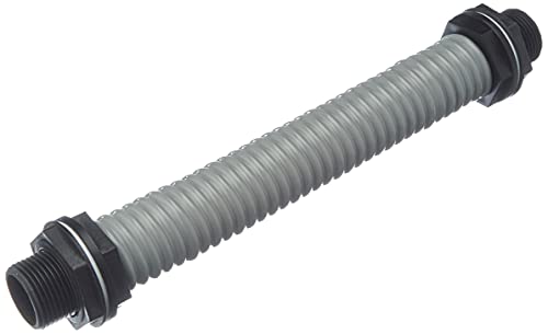 Garantia Regentonnen Verbindungsset, 32 mm, (1 1/4"), Schlauch: 25 cm - Regentonnenverbindung - 330031 von Tierra Garden