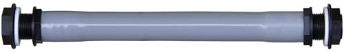 Garantia Regentonnen Verbindungsset 3/4“ (19 mm, Schlauchlänge 25 cm, Verbindungsschlauch für Regenwasser-Tonnen, inkl. 2 Schlauchstutzen mit Kontermutter) 504017 von Tierra Garden