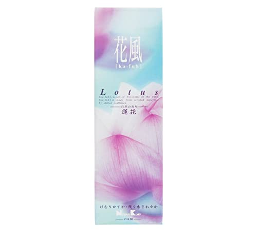 Tierra Zen 27472 ka-fuh 120 Räucherstäbchen Lotus Violett von nippon kodo