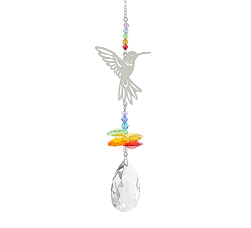 Tierra Zen Kolibri Fantasie, Glas, Mehrfarbig, 12.5 x 1 x 1 cm von Tierra Zen