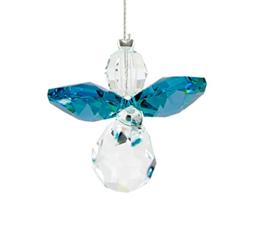Tierra Zen Schutzengel aus Kristallen Décembre Zircon Bleu von Tierra Zen