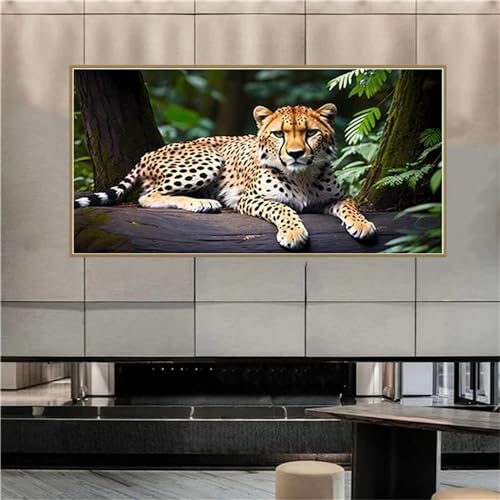 5D Diamond Painting Set Wald Leopard Diamant Painting Bilder Weihnachten DIY Cross Stickerei Basteln Erwachsene Full Drill Malen Nach Zahlen Diamond Painting Kinder für Home Wand Dekor 50x100cm F-8745 5D Diamond Painting Set Wald Leopard Diamant Painting Bilder Weihnachten DIY Cross Stickerei Basteln Erwachsene Full Drill Malen Nach Zahlen Diamond Painting Kinder für Home Wand Dekor 50x100cm F-8745 von Tifnuer