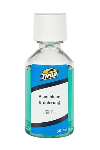 Aluminium-Brünierung zum Streichen - Aluminium gezielt schwärzen - Alu brünieren von Tifoo