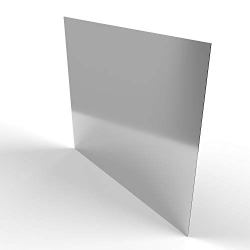 Edelstahl-Anode (20 x 17 cm) für Galvanik - Alternative zu Graphit-Elektrode von Tifoo
