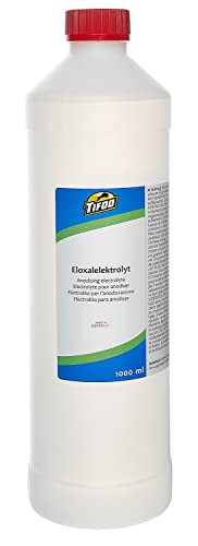 Eloxalelektrolyt (1000ml) – Eloxalbad - DIY Aluminium eloxieren - Aluminiumteile selbst anodisieren und färben von Tifoo
