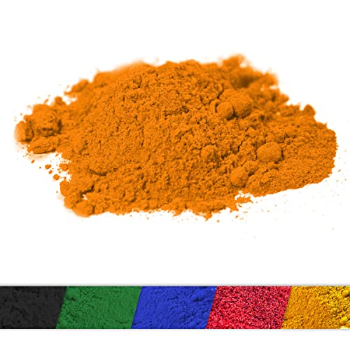 Tifoo Eloxierfarbe - Eloxalfarbe - Färben von Aluminium - Schwarz eloxieren - Farbeloxal - Farbig eloxieren - 10 Gramm - Anodisierfarbe - Farbe zum Eloxieren- Variante orange von Tifoo