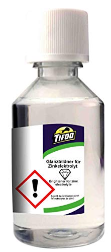 Glanzzusatz für Tifoo Zinkelektrolyt - Glanz Zusatz Nachfüllflasche – Tifoo Zinkelektrolyt Glanzbildner für die Badgalvanik für glänzende Abscheidung von Tifoo