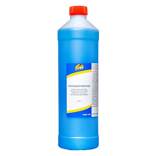 Kupferelektrolyt Glanz sauer (1000 ml) - Galvanisch auf Hochglanz verkupfern von Tifoo