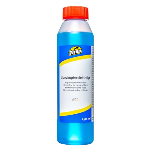 Kupferelektrolyt Glanz sauer (250 ml) - Galvanisch auf Hochglanz verkupfern von Tifoo