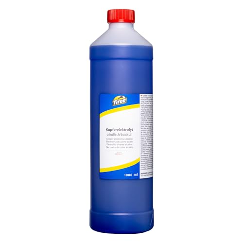 Kupferelektrolyt alkalisch (1000 ml) – unedle Metalle verkupfern, Kupfer von Tifoo