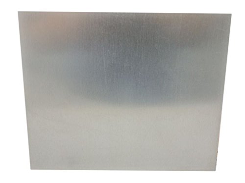 Zink-Anode/Elektrode/Blech (20 x 17 cm) für Zinkelektrolyt/Galvanik von Tifoo