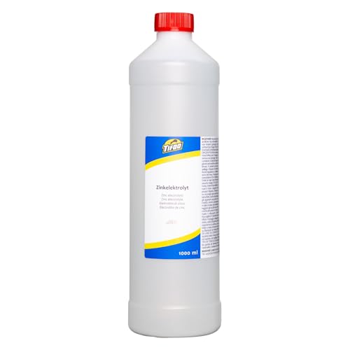 Zinkelektrolyt (1000 ml) - Selbst galvanisch verzinken, Korrosionsschutz, Zink von Tifoo