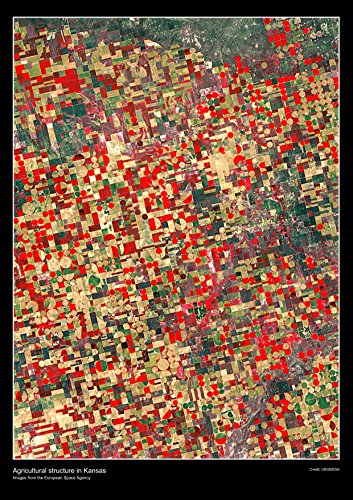 Artistic Images of The Earth from Space - Landwirtschaftsstruktur in Kansas - laminiertes Poster, Baumwolle, a1 Artistic Images of The Earth from Space - Landwirtschaftsstruktur in Kansas - laminiertes Poster, Baumwolle, a1 von Tiger Moon