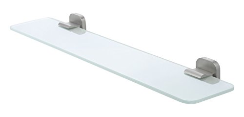 Tiger Ramos Ablage, Sicherheitsglas, Halter: Edelstahl gebürstet Tiger Ramos Ablage, Sicherheitsglas, Halter: Edelstahl gebürstet von Tiger