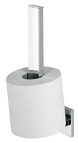 Tiger Items Toilettenpapierhalter für Ersatzrollen, Edelstahl verchromt,8 x 5 x 25.5 cm Tiger Items Toilettenpapierhalter für Ersatzrollen, Edelstahl verchromt,8 x 5 x 25.5 cm von Tiger
