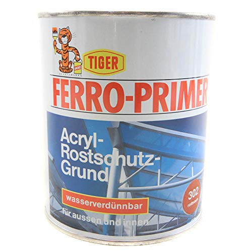 Tiger Rostschutzgrund Ferro Primer 302 Rotbraun 0,75 L von Tiger