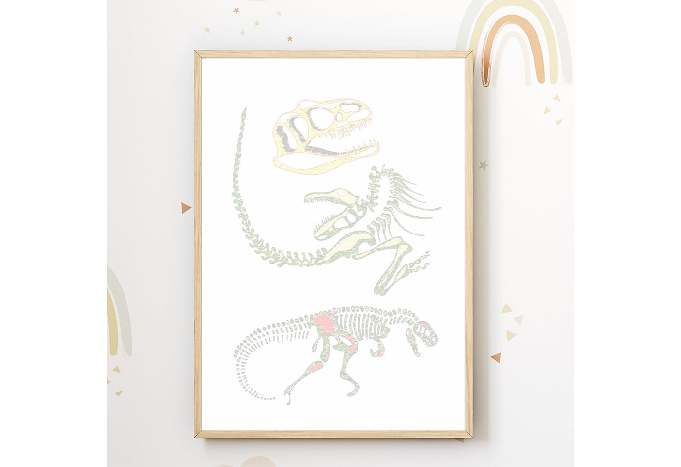Tigerlino Poster Dinosaurier Skelette Bild Kinderzimmer Wandbild Deko Babyzimmer Poster Tigerlino Poster Dinosaurier Skelette Bild Kinderzimmer Wandbild Deko Babyzimmer Poster von Tigerlino
