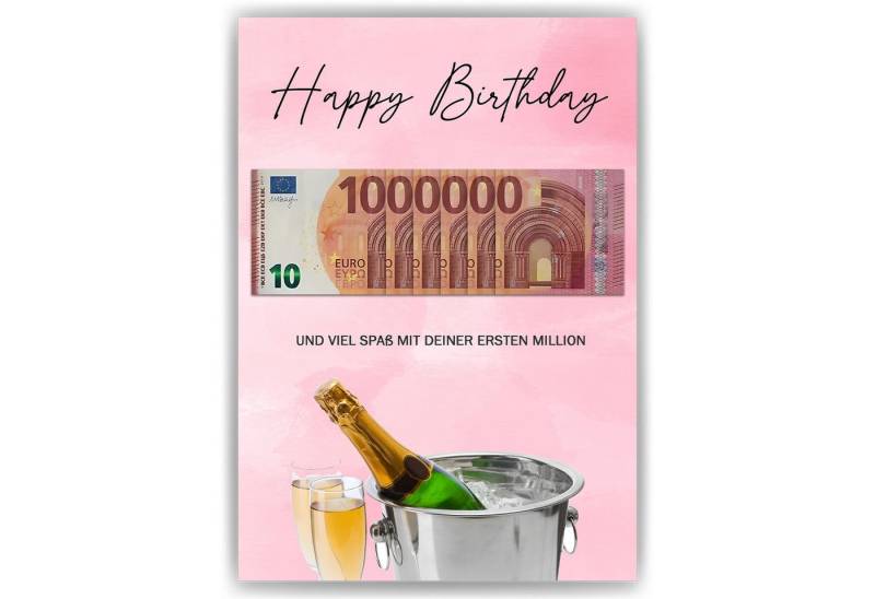 Tigerlino Poster Geldgeschenk Geburtstag Männer Frauen Geburtstagsgeschenk kreativ von Tigerlino