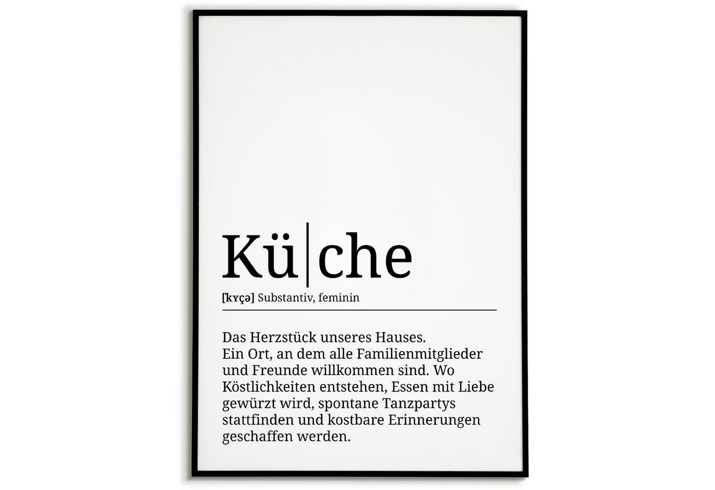 Tigerlino Poster Küche Definition Wandbild Haushalt Einzugsgeschenk Tigerlino Poster Küche Definition Wandbild Haushalt Einzugsgeschenk von Tigerlino