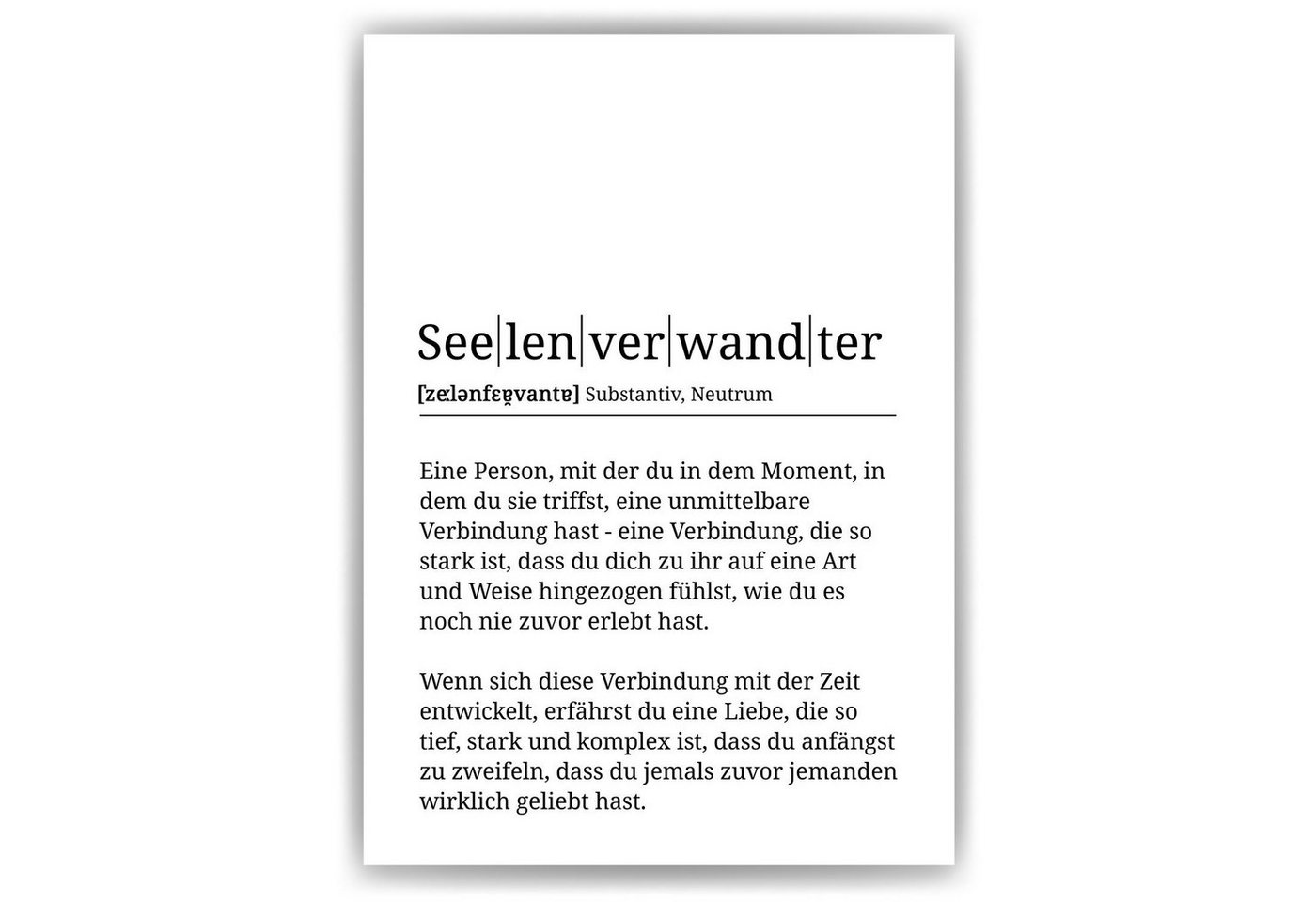 Tigerlino Poster Seelenverwandter Definition Liebesposter Seelenverwandtschaft Geschenk Tigerlino Poster Seelenverwandter Definition Liebesposter Seelenverwandtschaft Geschenk von Tigerlino