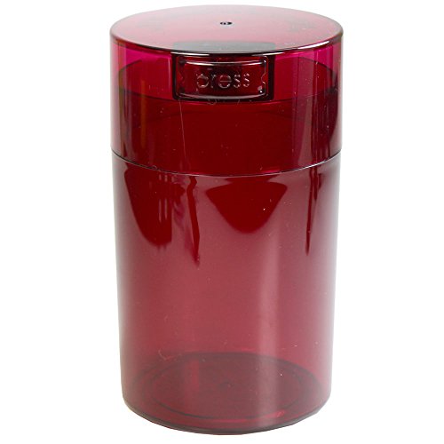 Tightvac Vakuum-Vorratsbehälter, 1 bis 170 ml, Rot von Tightpac America, Inc.