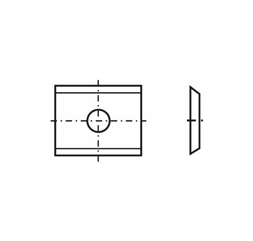 Tigra Wendeplattenfräser Wendeplatte 35° 20x12x1,5mm T03SMG 10 St. von Tigra