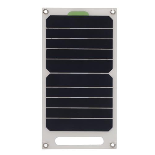 Tihebeyan 10W Monokristallines Silizium Solarpanel Tragbares Solarladegerät 10 Watt Solarpanel mit Hoher Effizienz Wasserdicht für Camping -RV -Wandern Im Freien von Tihebeyan