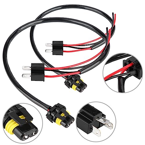 Tihebeyan 2 PCS H4 bei 9006 Kabeladapter Steckter Kabel und Kupferdraht für den Automobilleuchtturm Eingestellt Tihebeyan 2 PCS H4 bei 9006 Kabeladapter Steckter Kabel und Kupferdraht für den Automobilleuchtturm Eingestellt von Tihebeyan