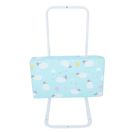 Tihebeyan Baby Line Protector Innovative Design Design von Einstellbarem Sicherheitsschienendesign, Robuster Stahlrahmen, Schneller Installation, Geeignet für Babys Bett, Umweltfreundliche (Blue) von Tihebeyan