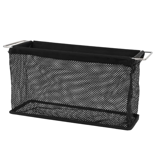 Tihebeyan Camping -Tisch -Aufbewahrungstasche Camping Table Lagerkorb Table Hanging Organizer Ultraleicht Polyester Mesh Edelstahl Falten mit 304 Edelstahlstangen für IGT Falten von Tihebeyan