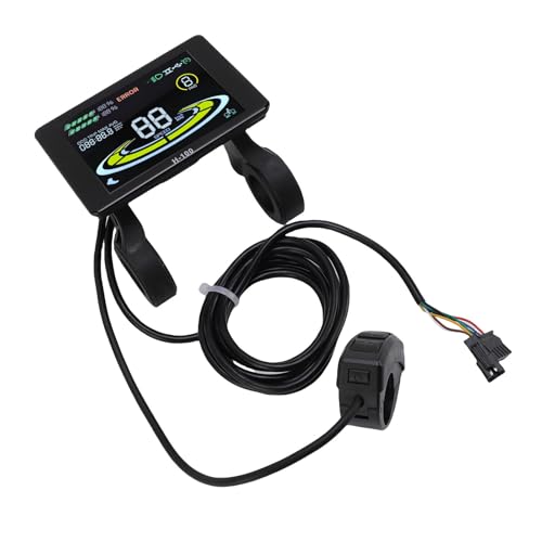 Tihebeyan E -Fahrradanzeige, Fahrrad -Tachometer Elektrischer Scooter -Anzeige -Messgerät mit SM -Anschluss Ergonomisch Externer Tasten Farbbildschirm Tihebeyan E -Fahrradanzeige, Fahrrad -Tachometer Elektrischer Scooter -Anzeige -Messgerät mit SM -Anschluss Ergonomisch Externer Tasten Farbbildschirm von Tihebeyan