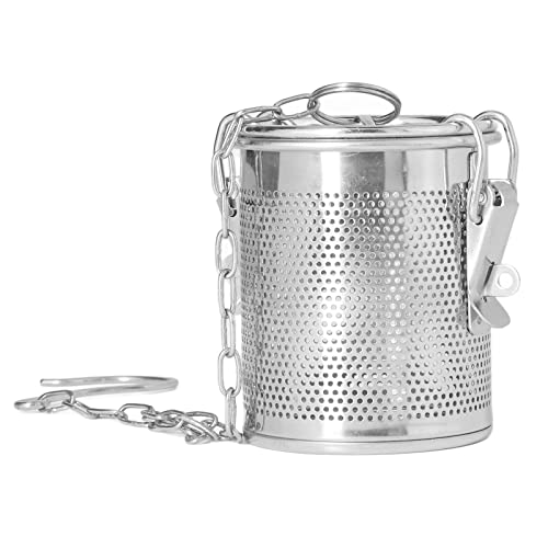 Tihebeyan Edelstahl-Gewürzbeutel Einfach zu Bedienender Gewürzfilter Zum Extrahieren des Geschmacks Beim Kochen (0.3L) von Tihebeyan