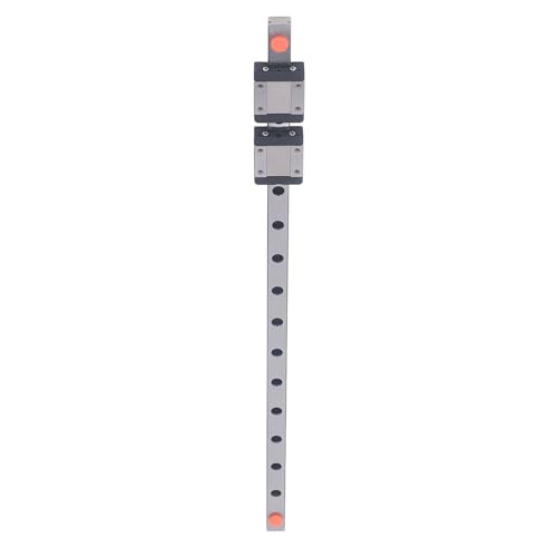 Tihebeyan Edelstahl Hohe Genauigkeit 4 -Punkte - Linearschiene für 3D Drucker, Lineare Führungsschiene für CNC XYZ Gravurautomaten (500 mm) von Tihebeyan