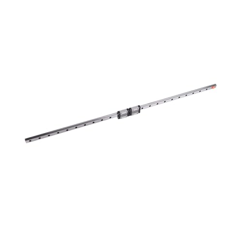 Tihebeyan Edelstahl Hohe Genauigkeit 4 -Punkte - Linearschiene für 3D Drucker, Lineare Führungsschiene für CNC XYZ Gravurautomaten (600 mm / 23.62in) von Tihebeyan