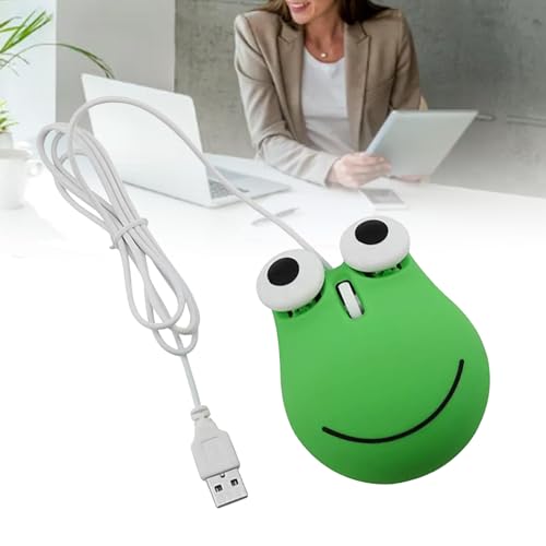 Tihebeyan Erfassen der Froschform mit USB -USB -Mauswickler für, Maus mit Ergonomischem Grünem Kabel Tihebeyan Erfassen der Froschform mit USB -USB -Mauswickler für, Maus mit Ergonomischem Grünem Kabel von Tihebeyan