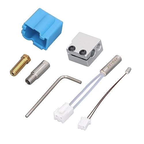Tihebeyan Extruder Heißes Enddüse Kit Haltbar 3D -Druckerteile für Sidewinder X1 X2, Stabiler Betrieb von Tihebeyan