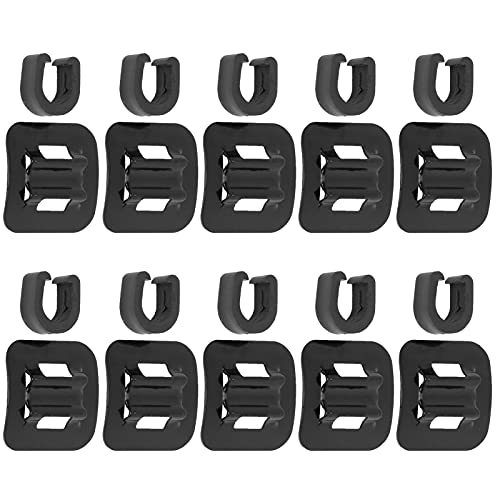 Tihebeyan Fahrradkabelbasisanleitung mit 10 Sätzen mit Schnalle C -Anclips, Light Cycling Accessoire für Bestellte Kabel, Aluminiumlegierungsmaterialbremsbremslinie Tihebeyan Fahrradkabelbasisanleitung mit 10 Sätzen mit Schnalle C -Anclips, Light Cycling Accessoire für Bestellte Kabel, Aluminiumlegierungsmaterialbremsbremslinie von Tihebeyan