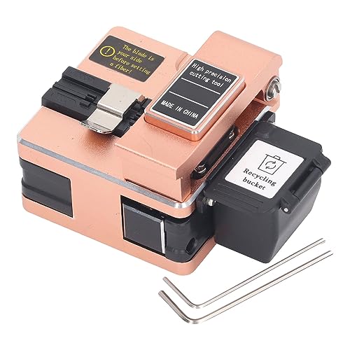 Tihebeyan Faser -Cleaver Cutter 18 Mm Längenskala Multifunktionaler Jig für Glatte Kabelabstripe für Einzel-, Durchmesser 0,25 und 0,9 Mm, Aluminiumlegierungs -Wolfram Stahl Abs Tihebeyan Faser -Cleaver Cutter 18 Mm Längenskala Multifunktionaler Jig für Glatte Kabelabstripe für Einzel-, Durchmesser 0,25 und 0,9 Mm, Aluminiumlegierungs -Wolfram Stahl Abs von Tihebeyan